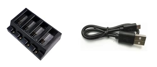 Batterie LiPo Rechargeable 3,7 V 600 mAh ou Chargeur, Compatible avec Le Mini Drone Parrot Jumping Sumo Swing Mambo Rolling Spider(1PCS)