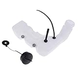 Kraftstofftank mit Deckel Kraftstofftank Benzintank mit Kappe für Kettensäge/Rasenmäher/Trimmer, hohe Qualität