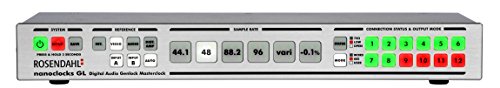 NanoClocks GL Digital Audio Genlock Masterclock