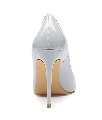Image of Castamere Womens High Heels Pointed-Toe Slip-on Stilettos Pumps 4Inch Heel Shoes
