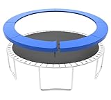 AIVEFEN Trampoline Pad Replacement, 10/12/14/15/16FT Trampoline Spring Cover, No-Hole for Pole Waterproof Trampoline Safety Pad, Trampoline Replacement Parts & Accessories