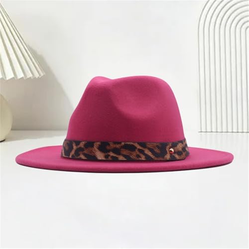 Chapeau de pêcheur protection solaire avec de larges bords léopard - 5