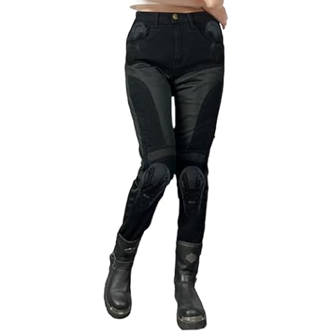 QIYUANT Women's Summer Protective Motorbike Jeans Cover
