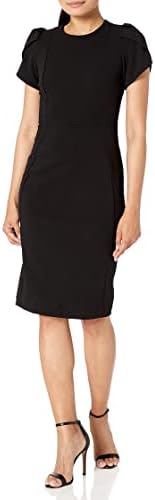 Calvin Klein Essential Sheath Tulip Sleeves – Women’s Casual Dresses with Professional Flair