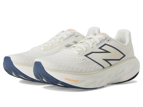 New Balance Fresh Foam X 1080 V13 Tênis de corrida feminino, Sal marinho/índigo vintage/manga quente, 38