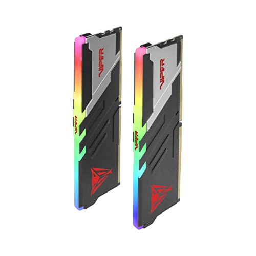 Image of Patriot Memory Viper Venom RGB DDR5 32GB (2 x 16GB) 6200MHz UDIMM Desktop Gaming Memory KIT PVVR532G620C40K