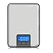 LHQ-HQ. Wagi cyfrowe Wagi kuchenne Wagi elektroniczne z dużą precyzją powierzchnią ważenia do 1 g (15 kg maksymalna waga) (Color : Silver)