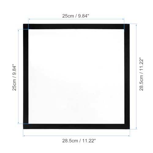 Cadres magnétiques auto-adhésifs 11x11 pour peinture diamant 10x10 sur vitre et mur - 3