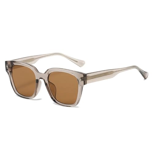 Lunettes de soleil pour femmes TR90 monture métal mode hommes unisexe
