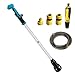 Schnurlose Stab-Wassertransferpumpe für Makita 18V Akku, 3 m Kopfhöhe, 3600 l/h Hochleistungs-Tauchpumpe, tragbare Sumpfpumpe für Pool, Garten, Teich, Wohnmobil, Bootsentwässerung