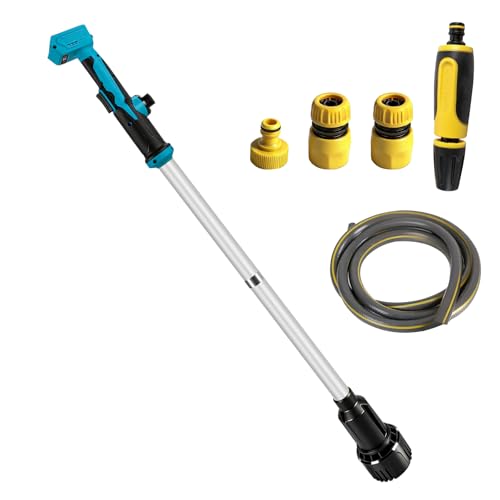 Pompe de transfert d'eau sans fil compatible avec batterie Makita 18 V, pompe submersible portable de 950 GPH pour piscine/jardin/étang/bateau/eau de pluie...