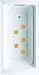 Yellow Flower Non-slip saftey shower or tub grip stickers