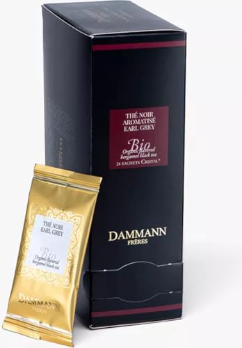 Dammann Hermano Premium té negro Earl Grey 24 sobres envueltos -