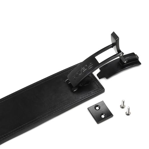 Image of Flexor Heavy Duty Spare Lever Buckle for Powerlifting Belt - Steel Locking Buckle Clip for 8mm, 10mm & 13mm Gym Lever Belts - Weightlifting, Powerlifting, Deadlift, Squat (compatible with all brands)