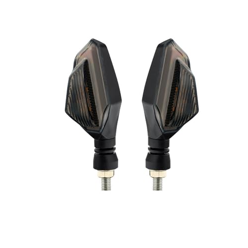 Clignotant de moto LED haute visibilité 3-en-1 avec feu de freinage intégré 2pcs