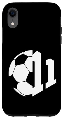 NUMBER 11 YEARS FOOTBALL 11th BIRTHDAY �X�}�z�P�[�X iPhone XR �p