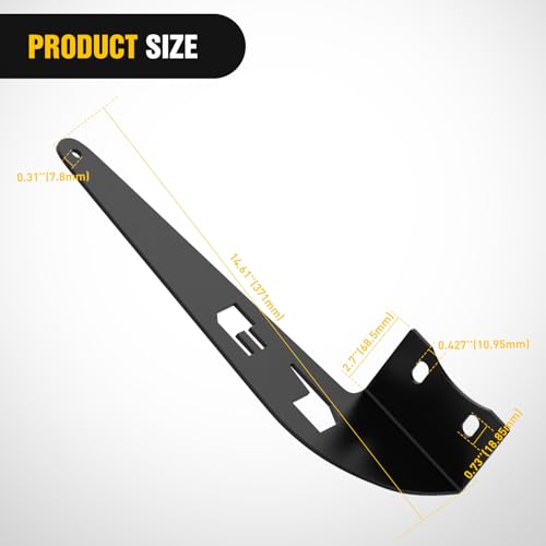 Image of Nilight 52 inch Light Bar Bracket for Toyota FJ Cruiser with Roof Rack 07-14