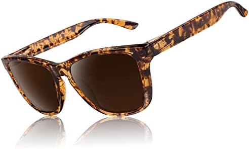 LINVO Sunglasses Mens Womens Polarised Fashion Mirror Sun Glasses Square Shades UV Protection