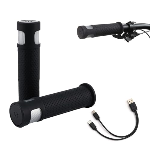 Coprimanubrio, Indicatori di Direzione Per Mountain Bike Per Manubri da 22mm Manubrio con Luce Lampeggiante Per Scooter con 5 Modalità di Illuminazione Per La Maggior Parte Dei Manubri Per Bicicletta