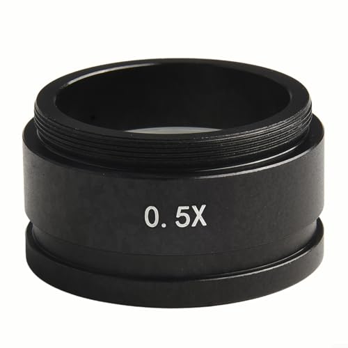 Improve Your Viewing Experience For Barlow Lens Compatible with Stereo Microscopes and 42mm Threads (0.5X)