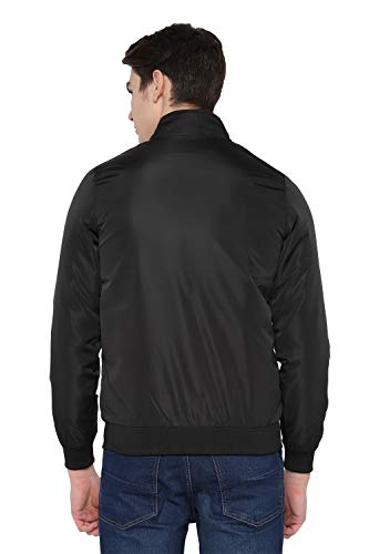 Image of Allen Solly Synthetic Men's Blouson Standard Length Jacket