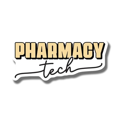 Pharmacy Tech Magnet - Retro Refrigerator Magnet - Nurse Appreciation - Medical Office Decor - Healthcare Themed Gift for Pharmacist AAMT2069