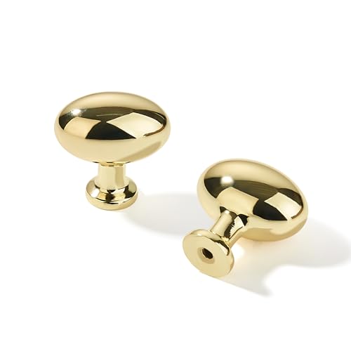 Unlacquered Brass Cabinet Knob