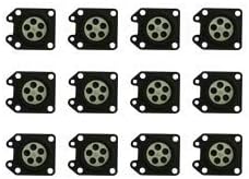 C·T·S Carburetor Metering Diaphragm Assembly for Walbro WTA WY WA WT Series Carburetor Replaces Walbro 95-526-9-8 (Pack of 12)