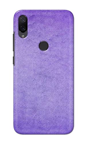 Image of Plain Purple Hard Back Case Cover for Mi Play Back Cover -(J5) VNS2226