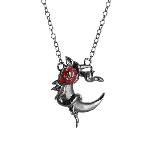 Collier tête de mort argenté, le cadeau bijoux idéal pour les fans de punk