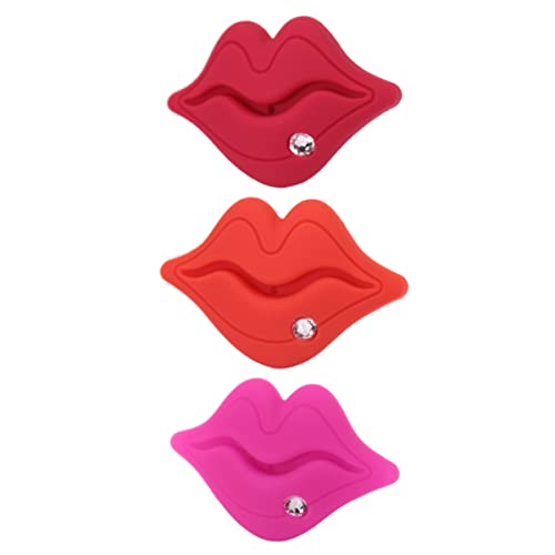 GARVALON 3pcs Pacifiers Cute Pig Nose Soothers for Newborns Teething Watermelon Rose and Bright Safe and Fun Biting