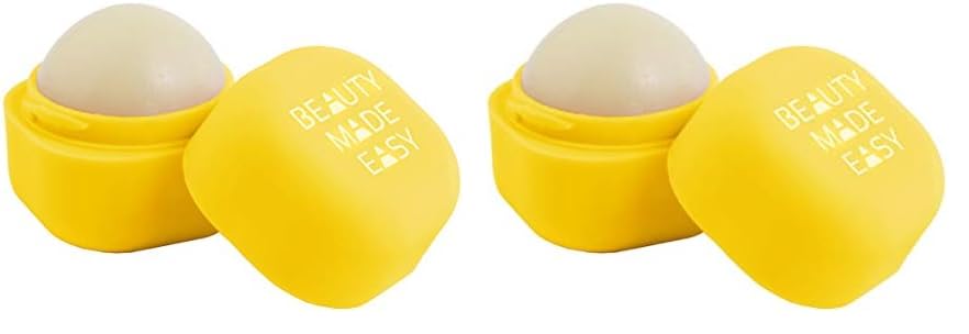 Beauty Made Easy Natural origin Lip Balm LOVE U SUMMER, with SPF 15 and Natural Ingredients, 6.8 g (Paquete de 2)