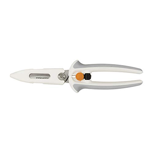 Fiskars Crafts Easy Action PowerCut Snips, 8, White/Gray 4 31F4jcfAYzL