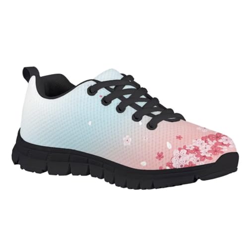 Kid Purple Girls Shoes Running Sports Sneakers Black Sole2