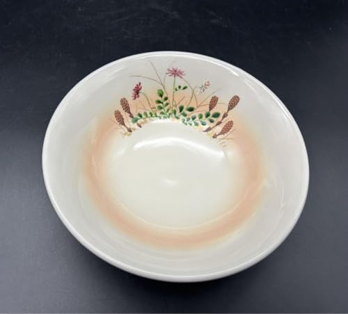 Kyoto Pottery, Sweets Bowl, Tea Ceremony, Kikukeizo, Ninsei I, Color Flower Plant