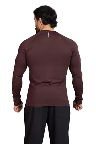 Image of FUAARK Men's Full Sleeves Gym Slim Fit T-Shirt