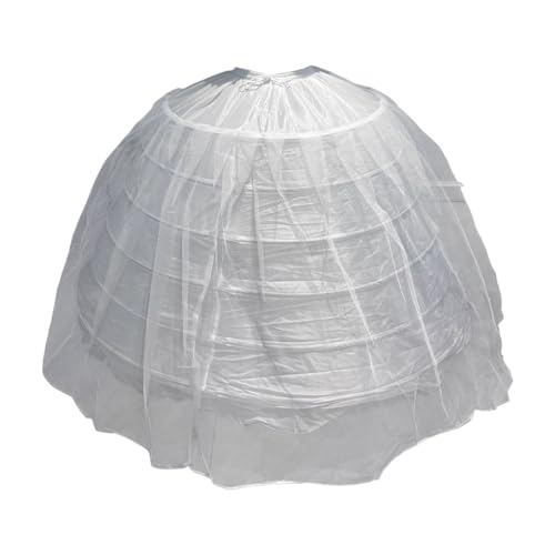 Crinoline slip 6 cerceaux haut de gamme pour stabilité et jupon de mariée