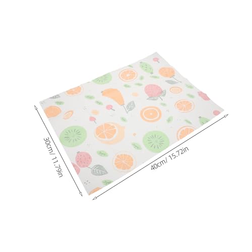 Set de table bébé jetable lot de 40 protections imperméables repas extérieurs - 6