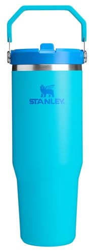 STANLEY IceFlow 2.0 Flip Straw Tumbler with Handle 30 oz | Twist On Lid and Flip Up Straw | Leak Resistant Water Bottle | Insulated Stainless Steel | BPA-Free | Splash