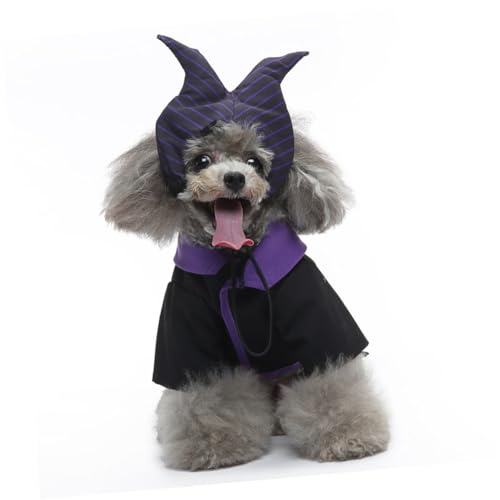 Disfraz de Bruja para Perro Halloween Talla L miniatura 6