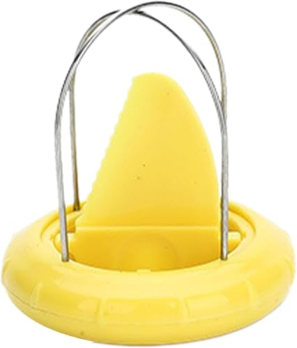 Image of 1Pc Yellow Kiwi Peeler,Easy-Grasp Kiwi Tool, 2-in-1 Stainless Steel Kiwi Fruit Peeler and Kiwi Cutter for Kiwi,Dragon Fruit, Etc Peelers