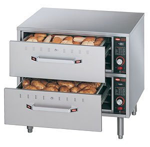 Hatco HDW-2 208 Freestanding Warming 2-Drawer Unit For Standard Size Pans, 208 V, Each