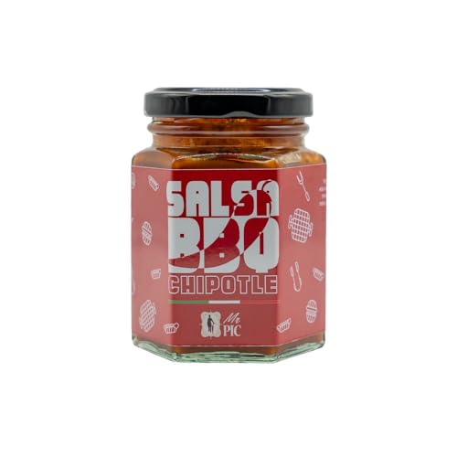 Salsa BBQ Chipotle (110 ml) - Mr PIC®: il Peperoncino Toscano di alta qualità - Carmazzi: la più ampia linea italiana di prodotti piccanti