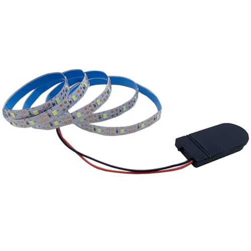 Tira LED Flexible 2835 SMD Luz Blanca 2M 5V Batería miniatura 1