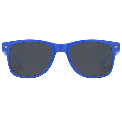 Image of OWL Retro Style Sunglasses 80's Classic Vintage Unisex Nerd Colored Frame