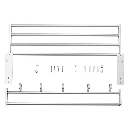 Rangement de serviettes d'espace restreint solution rails pliants faciles