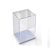 【Versátil】 Perfecto para que las tiendas exhiban materiales de arte, coleccionables, figuras de acción, muñecas, etc. Esto permite que su artículo precioso pase de ser simple en el estante a exhibirse bellamente. Mantenga la colección libre de polvo, reduzca la luz solar y los rayos ultravioleta y retrase el envejecimiento del plástico.