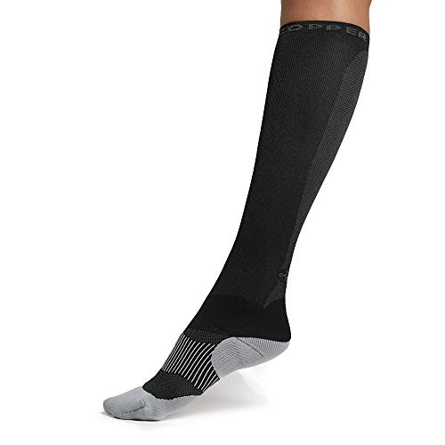 Tommie Copper Women\'s Performance Compression Over The Calf Socks, Black, 10-12.5 - Thumbnail 4