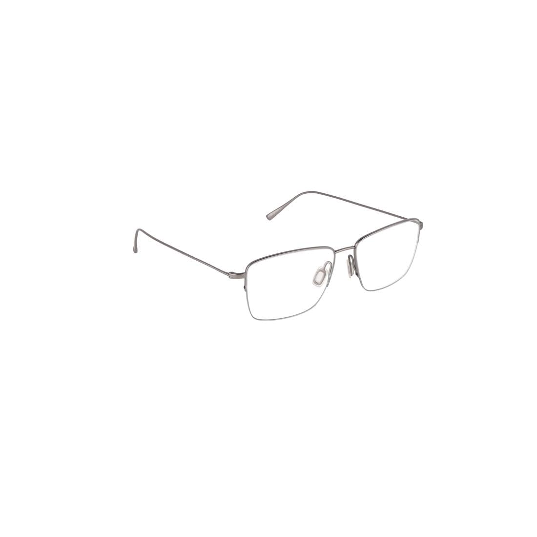 Rodenstock Brille mit Sehstärke für Herren optional mit Sonnenbrillentönung oder Blaulichtfilter, Quadratisch, gefertigt aus Titan (inklusive Brillenetui)