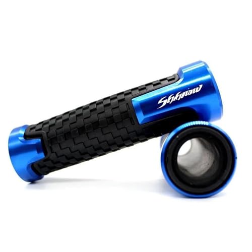 Image of Motorcycle Accessories Handlebar Handle Grips 7 /8'' 22MM Handle Bar for Shadow VT 400 600 750 1100 VT400 VT600 13 (Color : Blue)